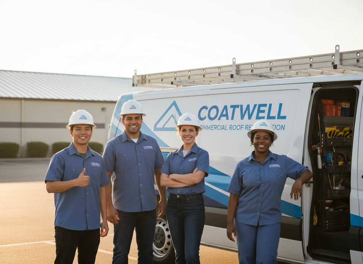 Commercial roof coating company in Fairfield, MT